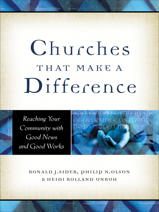 Title details for Churches That Make a Difference by Ronald J. Sider - Available